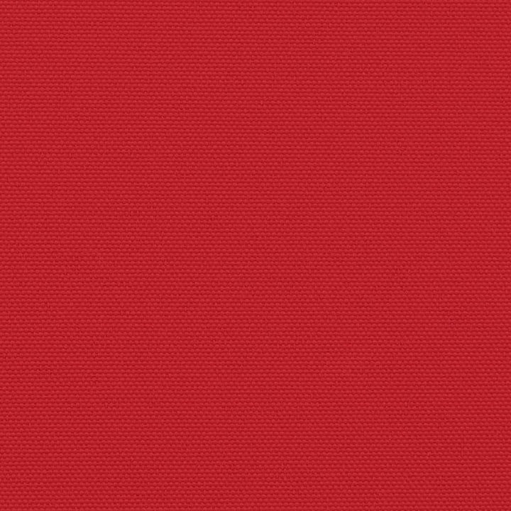 sammenrullelig sidemarkise 140x600 cm rød