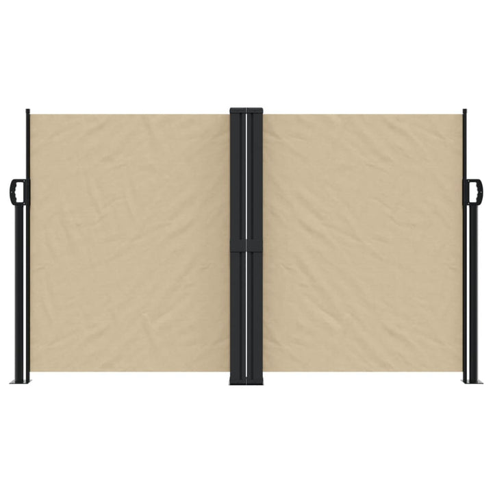sammenrullelig sidemarkise 140x600 cm beige