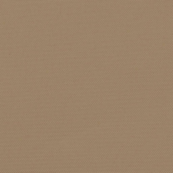 sammenrullelig sidemarkise 140x600 cm gråbrun