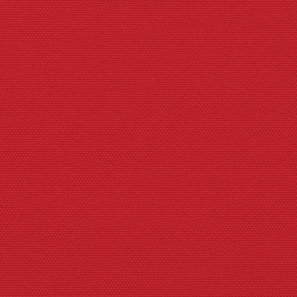 sammenrullelig sidemarkise 180x600 cm rød