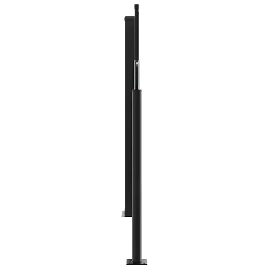 sammenrullelig sidemarkise 120 x 1000 cm blå
