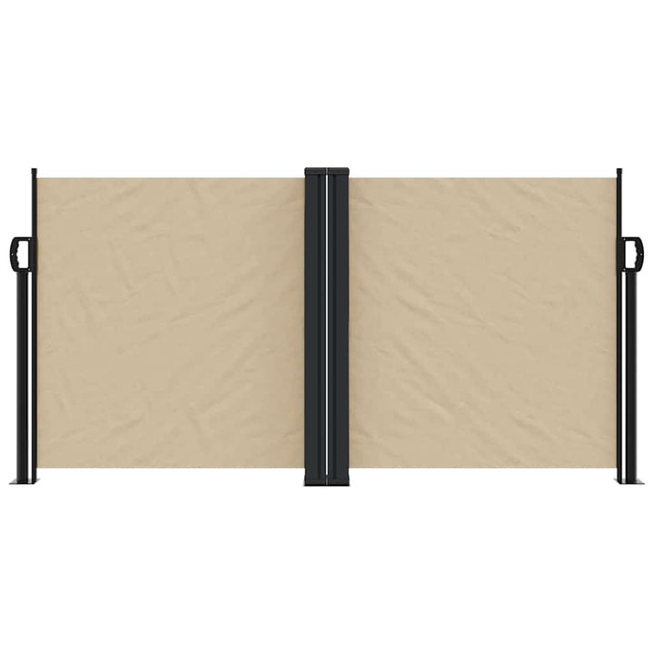 sammenrullelig sidemarkise 120x1000 cm beige