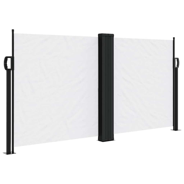 sammenrullelig sidemarkise 120x1000 cm hvid