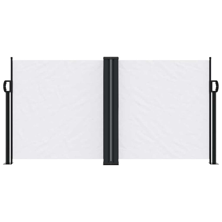 sammenrullelig sidemarkise 120x1000 cm hvid