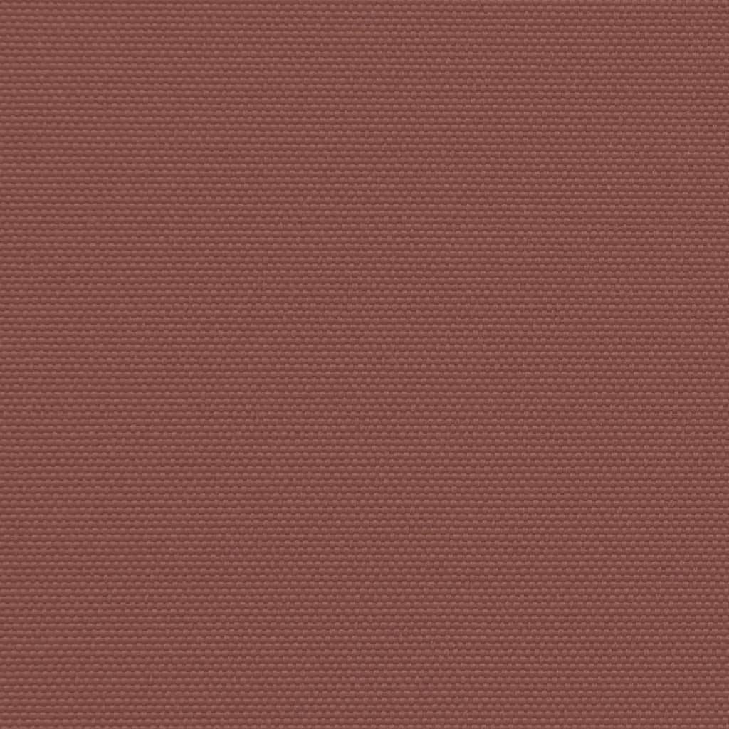 sammenrullelig sidemarkise 140 x 1000 cm brun