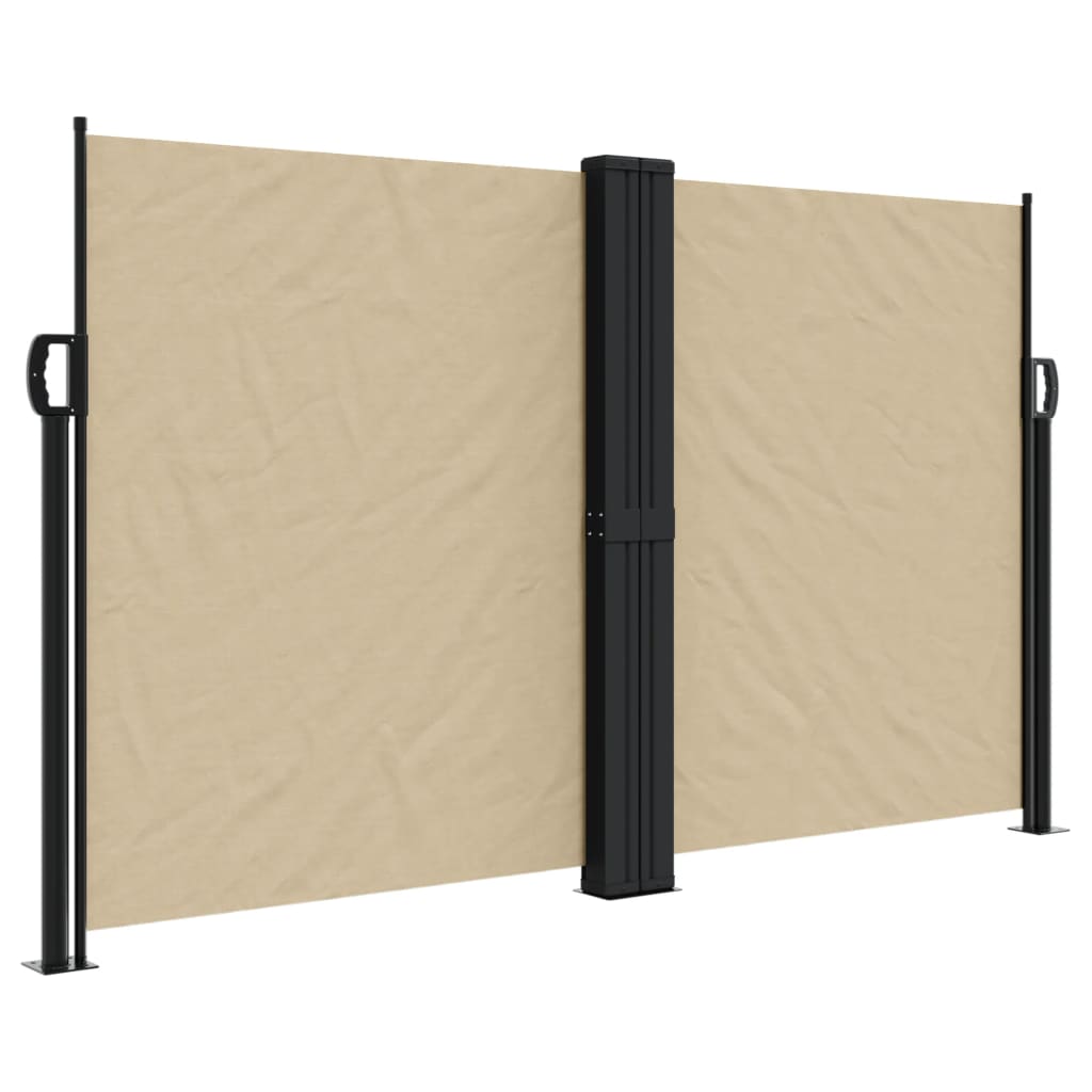 sammenrullelig sidemarkise 140x1000 cm beige