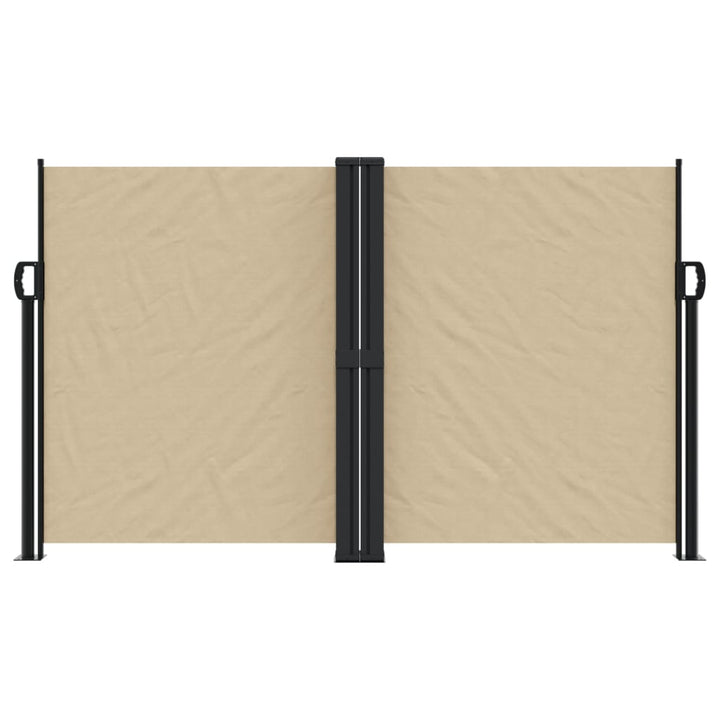 sammenrullelig sidemarkise 140x1000 cm beige