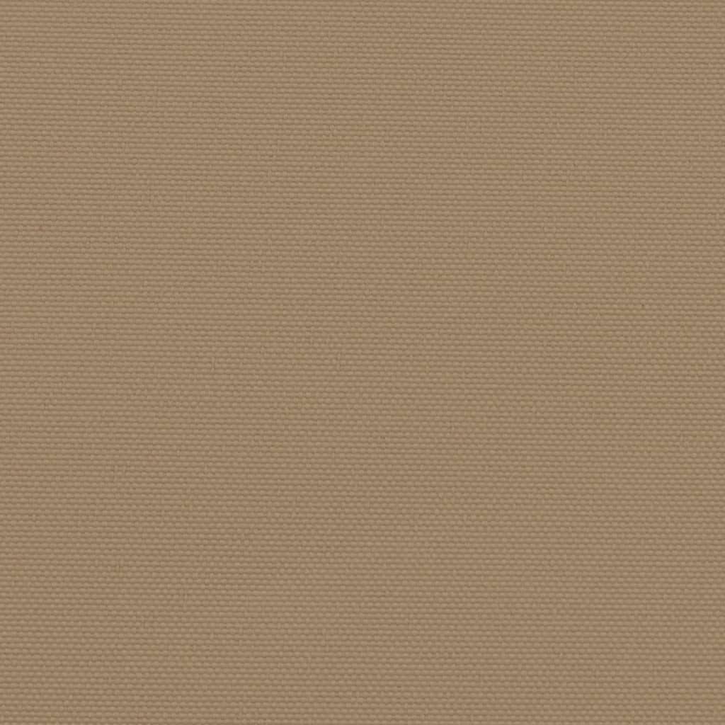 sammenrullelig sidemarkise 140x1000 cm gråbrun