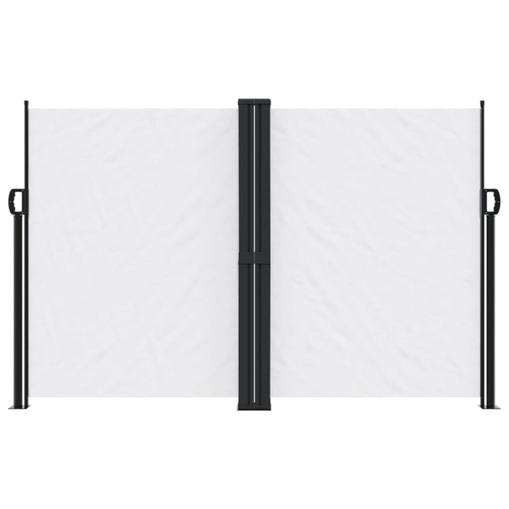 sidemarkise 160x1000 cm sammenrullelig hvid