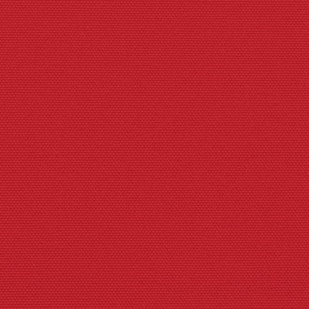 sammenrullelig sidemarkise 200x1000 cm rød