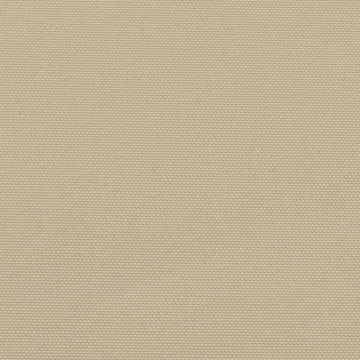 sidemarkise 140x1200 cm sammenrullelig beige