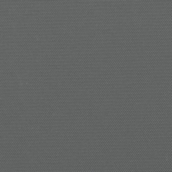 sammenrullelig sidemarkise 160x1200 cm antracitgrå