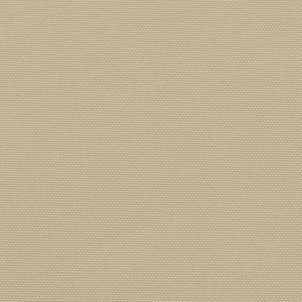 sidemarkise 160x1200 cm sammenrullelig beige