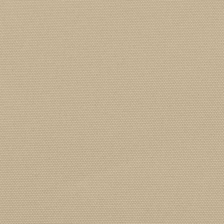 sidemarkise 160x1200 cm sammenrullelig beige