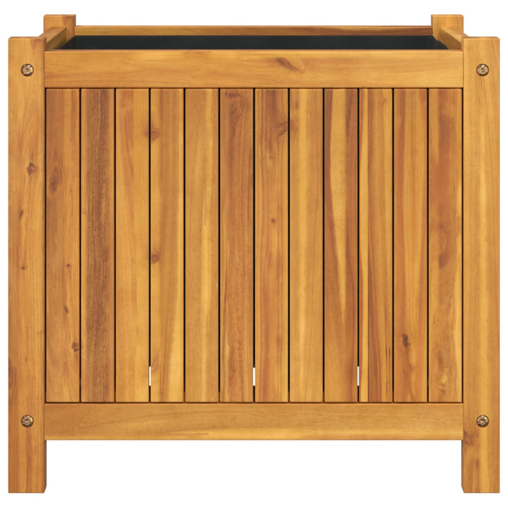 plantekasse med for 54x31x50 cm massivt akacietræ