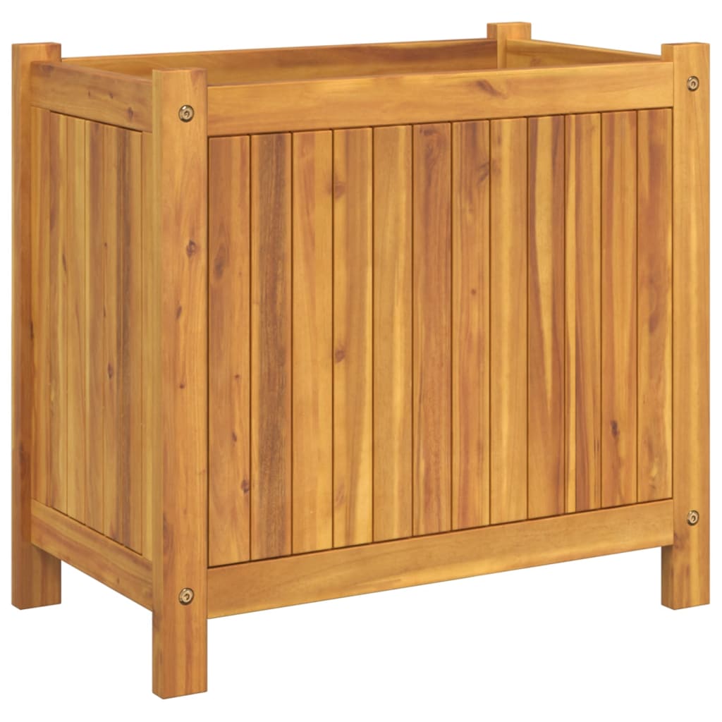 plantekasse med for 54x31x50 cm massivt akacietræ
