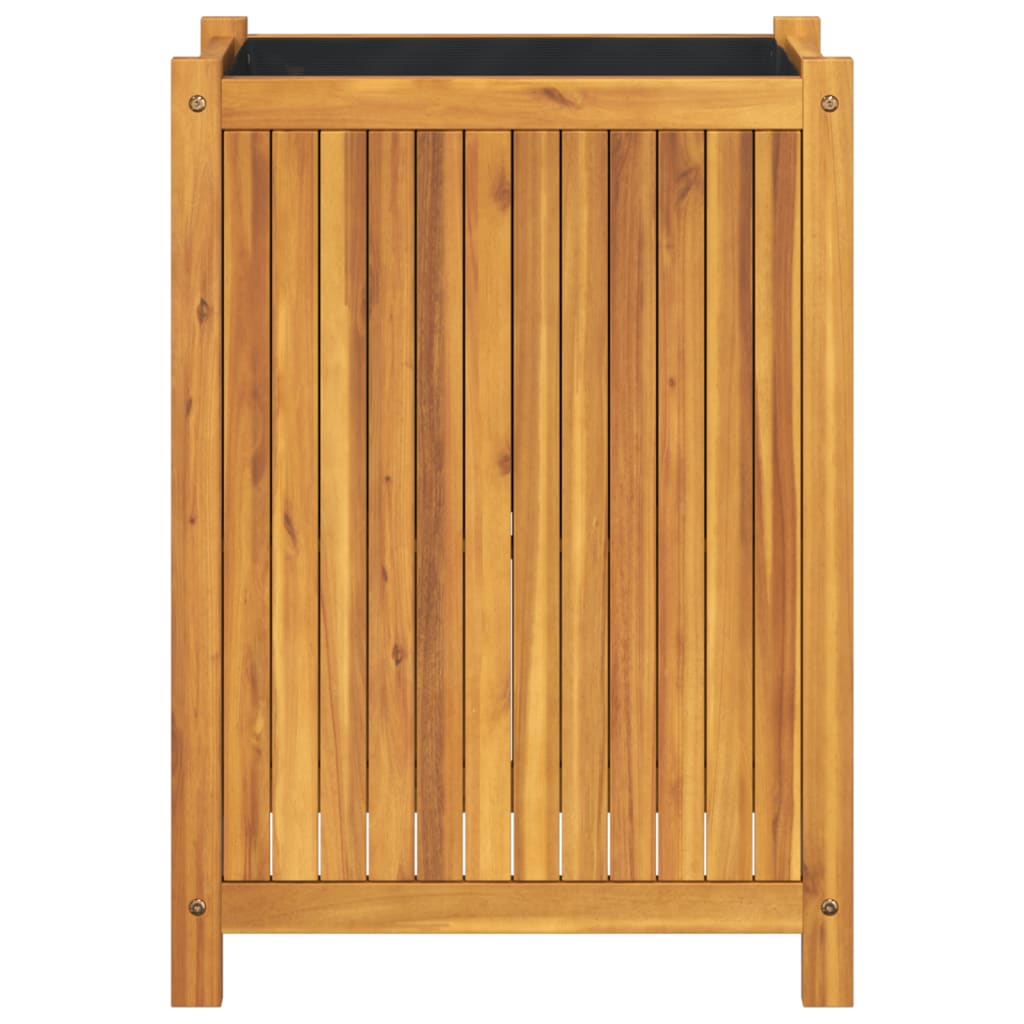 plantekasse med for 54x31x75 cm massivt akacietræ