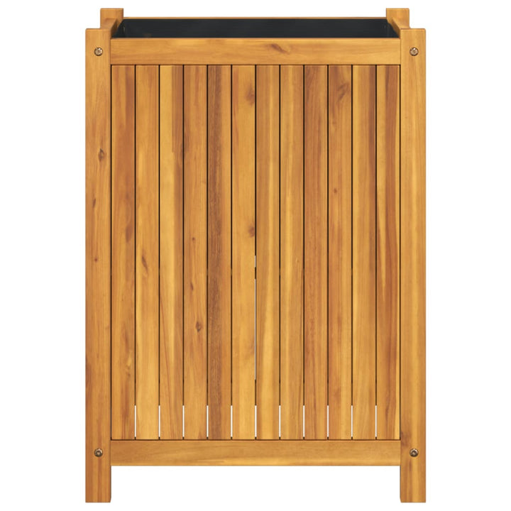 plantekasse med for 54x31x75 cm massivt akacietræ