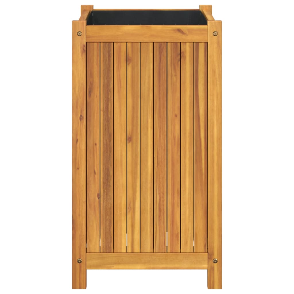 plantekasse med for 42x42x75 cm massivt akacietræ