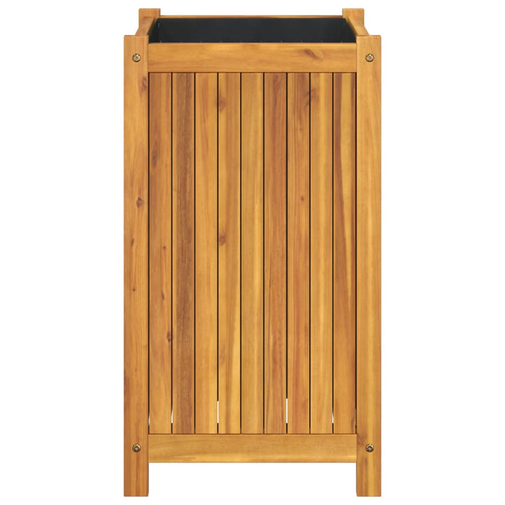 plantekasse med for 42x42x75 cm massivt akacietræ