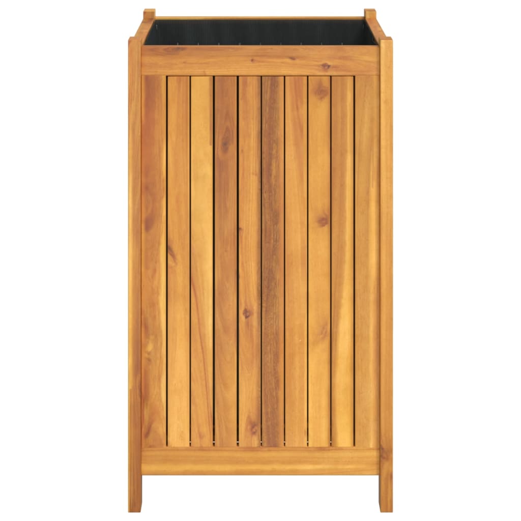 plantekasse med for 42x42x75 cm massivt akacietræ