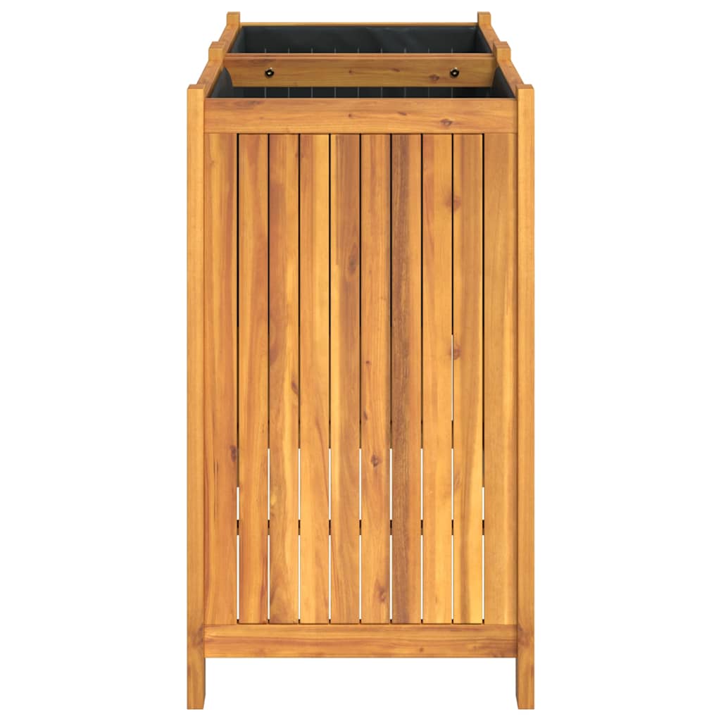 plantekasse med for 84x42x75 cm massivt akacietræ