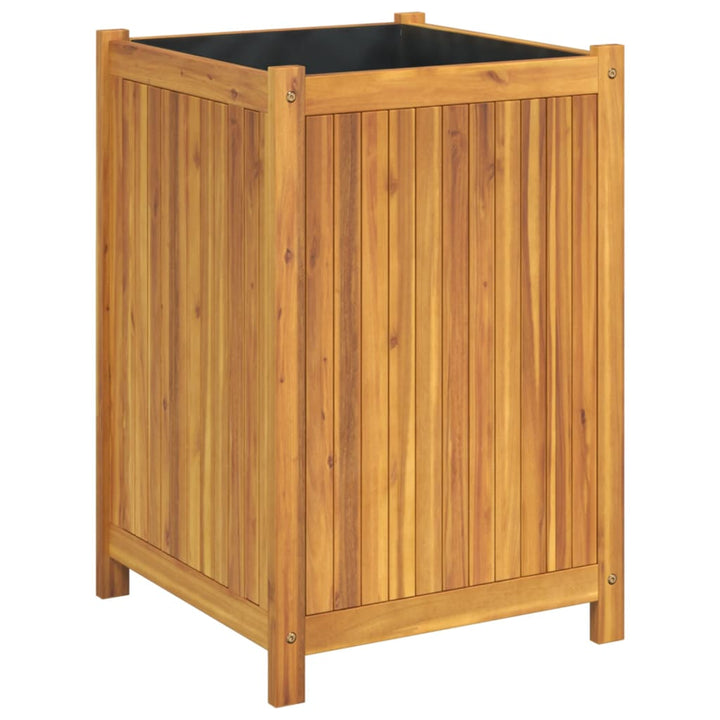 plantekasse med for 50x50x75 cm massivt akacietræ