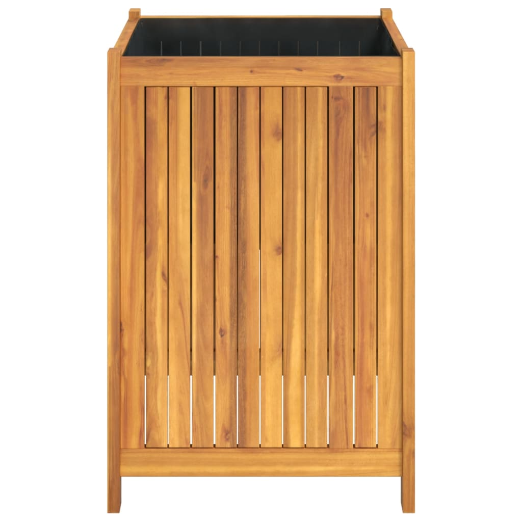 plantekasse med for 50x50x75 cm massivt akacietræ