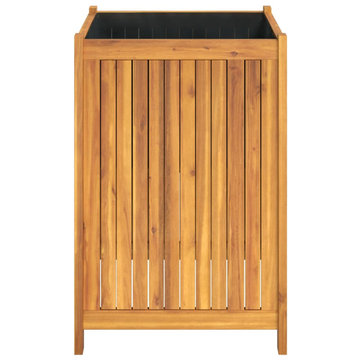 plantekasse med for 50x50x75 cm massivt akacietræ