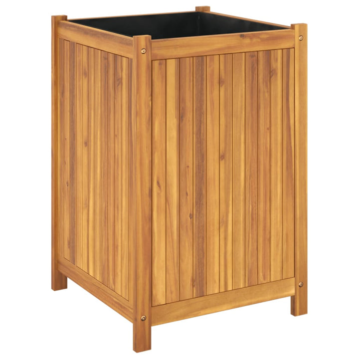 plantekasse med for 50x50x75 cm massivt akacietræ