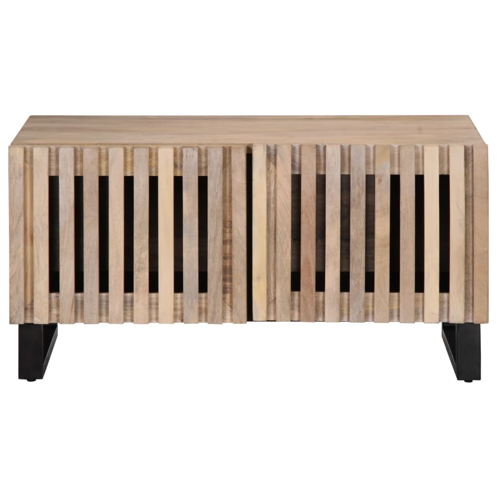 sofabord 80x51x40 cm massivt mangotræ