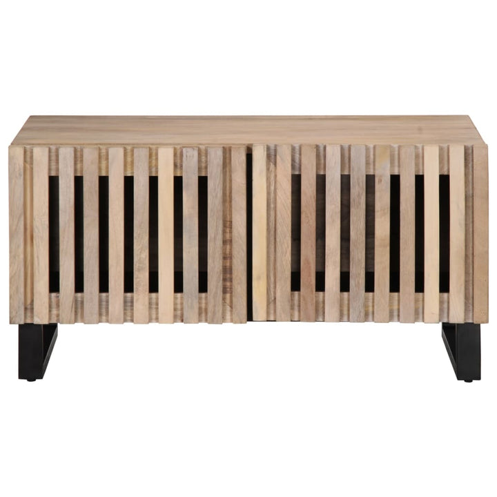 sofabord 80x51x40 cm massivt mangotræ