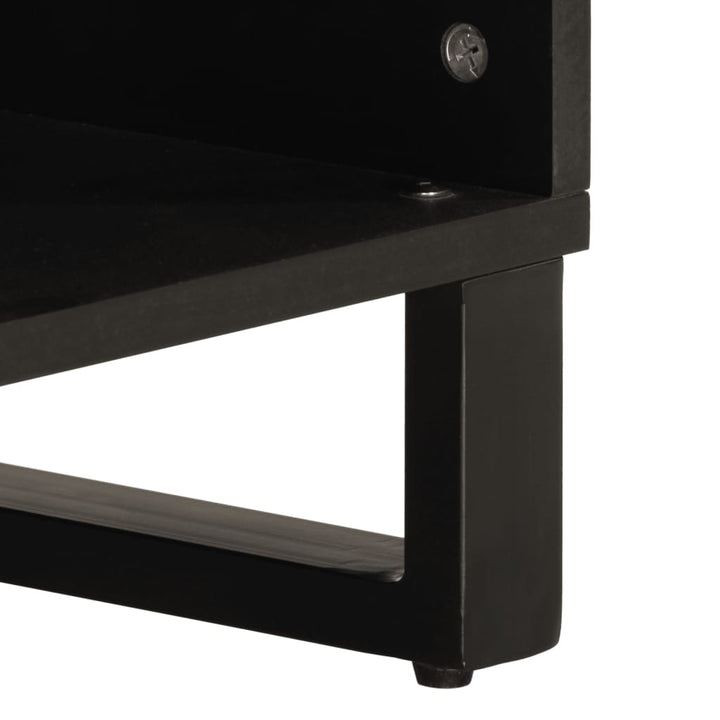 tv-bord 100x34x46 cm massivt mangotræ