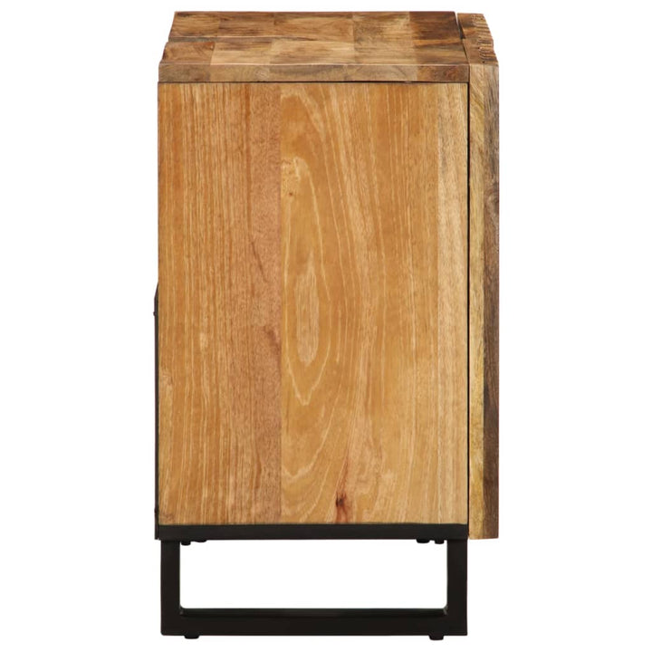 underskab til vask 62x34x58 cm massivt ru mangotræ