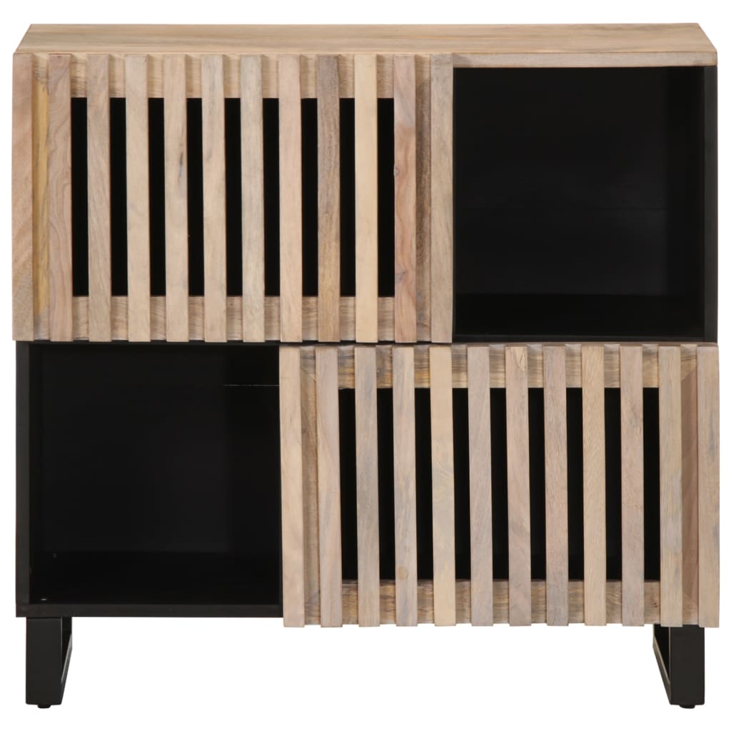 skænk 80x34x75 cm massivt mangotræ