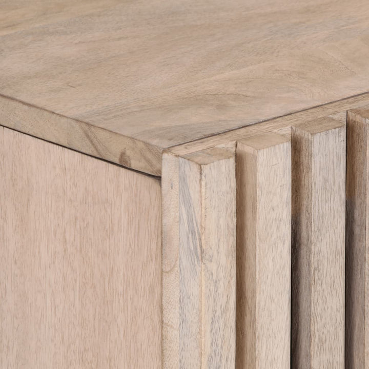 skænk 80x34x75 cm massivt mangotræ