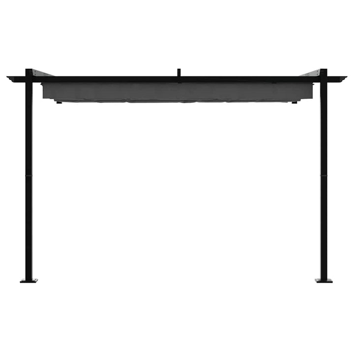 Pavillon 300 x 300 x 200 cm Antracit Polyester