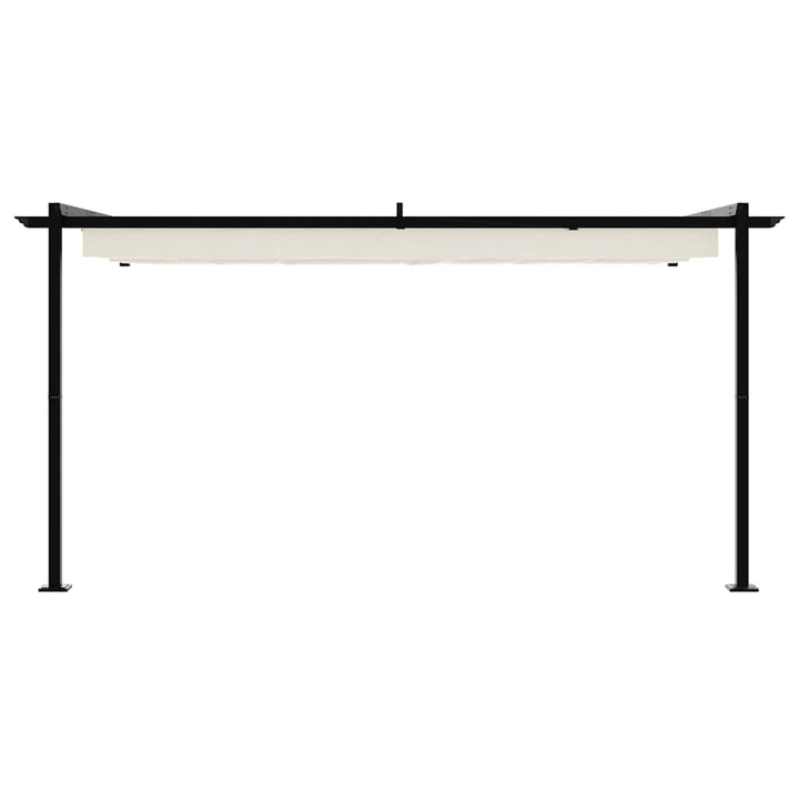 Pavillon 400 x 300 x 200 cm Cremefarvet Polyester