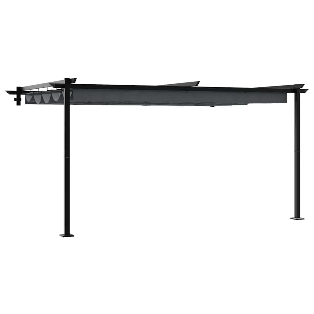 Pavillon 400 x 300 x 200 cm Antracit Polyester