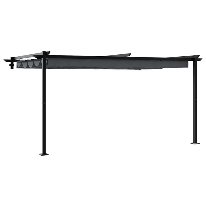 Pavillon 400 x 300 x 200 cm Antracit Polyester
