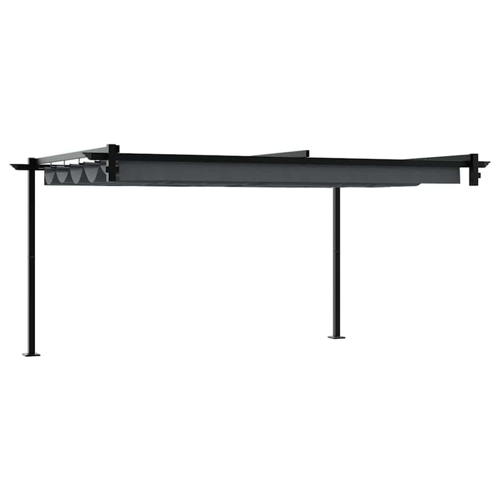 Pavillon 400 x 300 x 200 cm Antracit Polyester