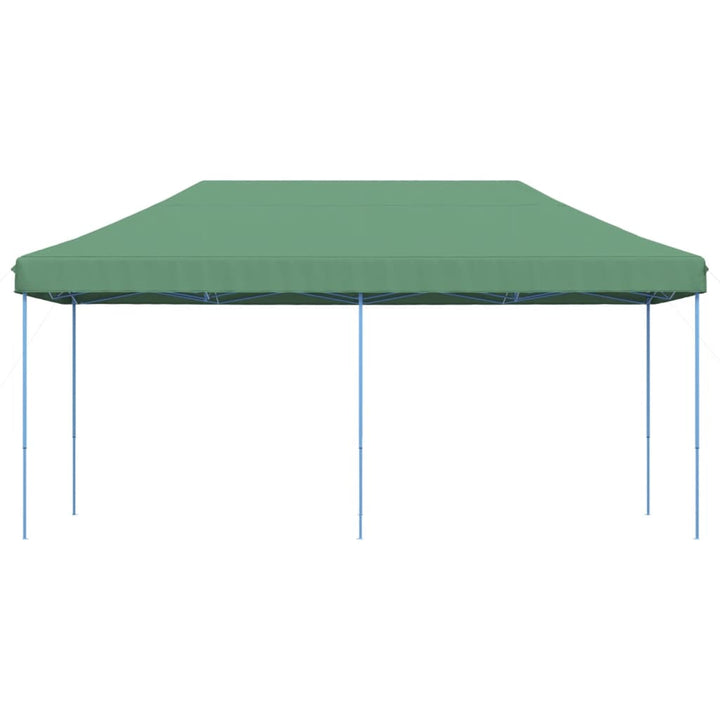 foldbart pop up-festtelt 580x292x315 cm grøn