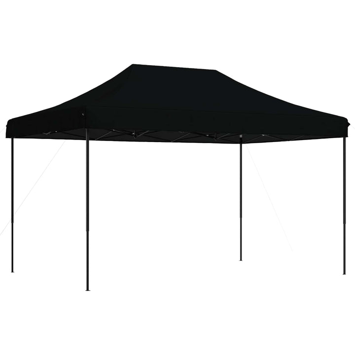 foldbart pop up-festtelt 440x292x315 cm sort