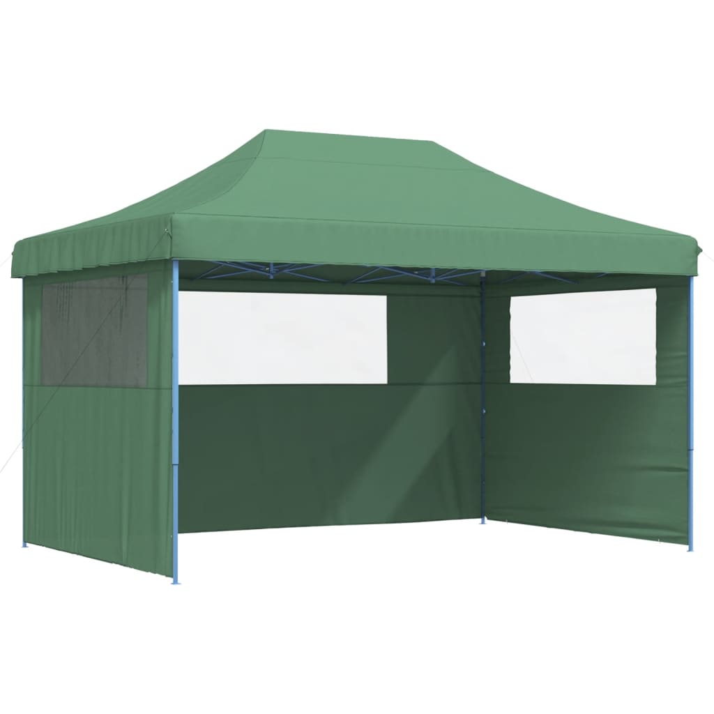 Party Tent 440 x 292 x 315 cm Grøn med blå ramme
