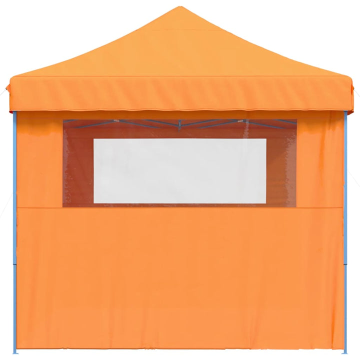 Party Tent 440 x 292 x 315 cm Orange med blå ramme