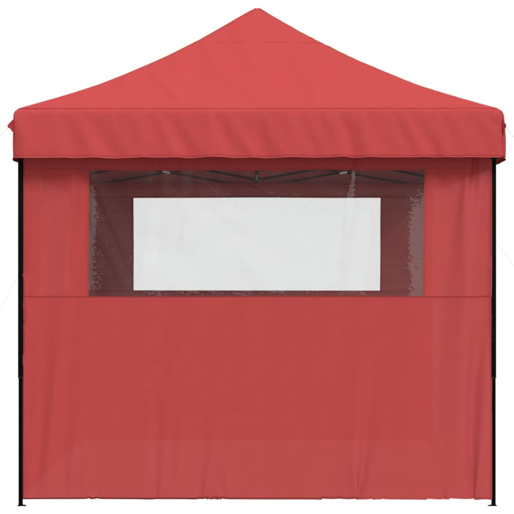 Party Tent 440 x 292 x 315 cm Bordeaux med sort ramme