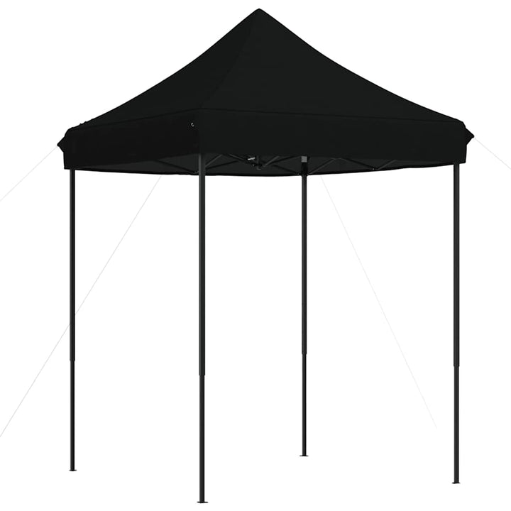 pop op-festtelt 200x200x306 cm foldbart sort
