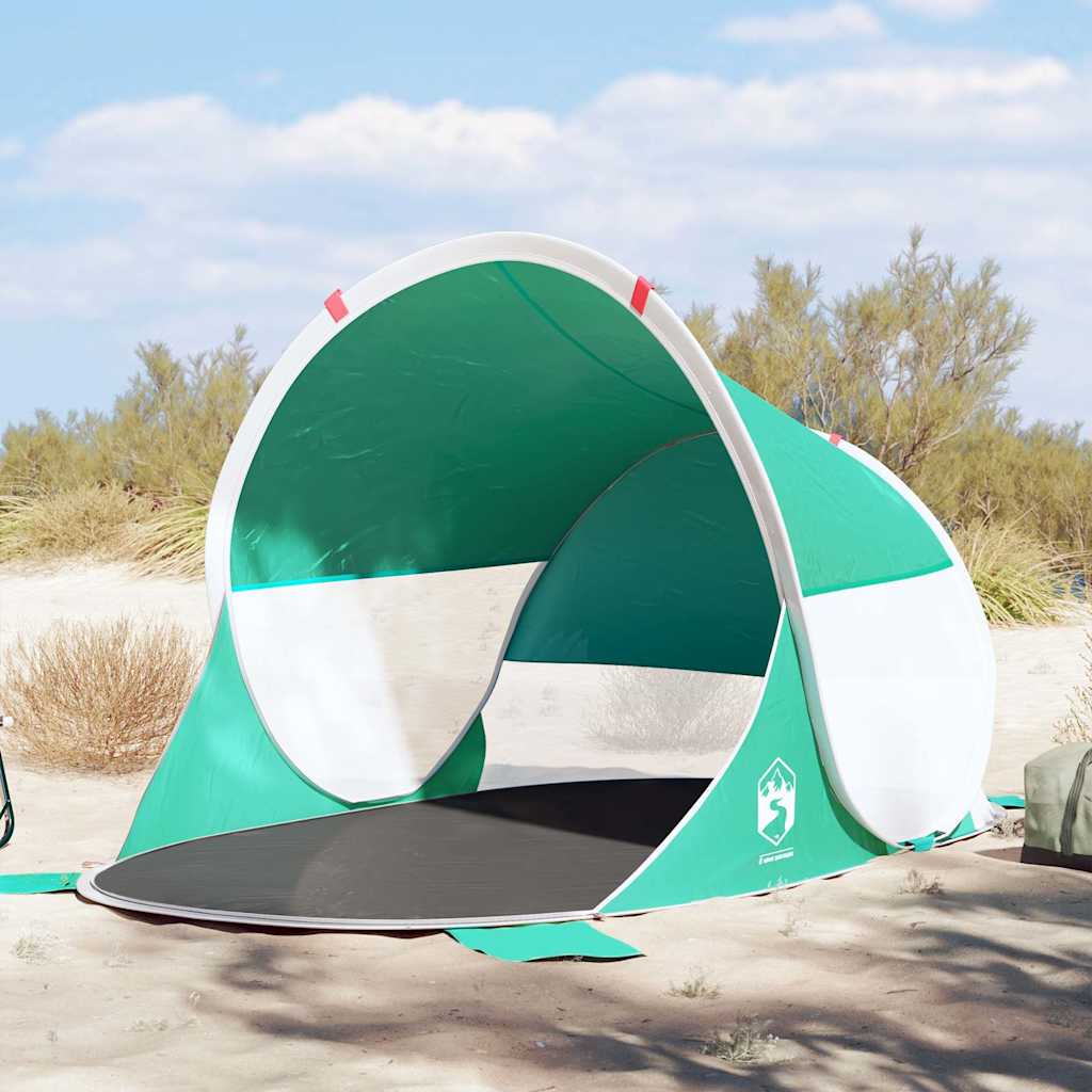 strandtelt pop-up vandtæt havgrøn