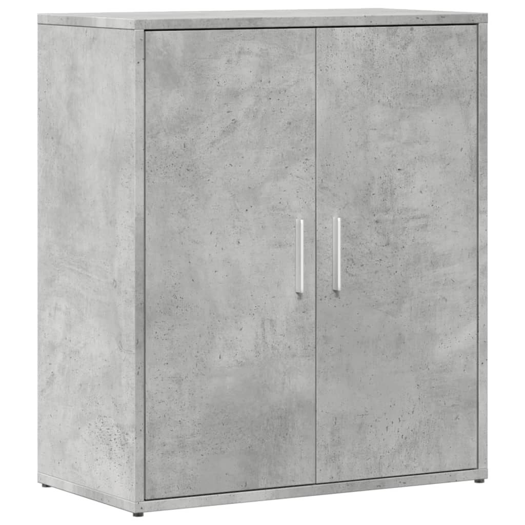 skænk 60x31x70 cm konstrueret træ betongrå