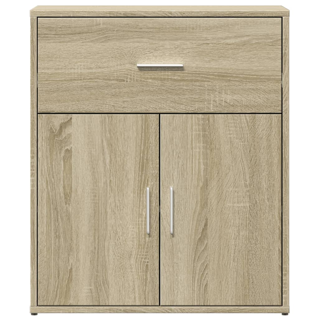 skænk 60x31x70 cm konstrueret træ sonoma-eg